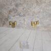 Glitter Gold Bows