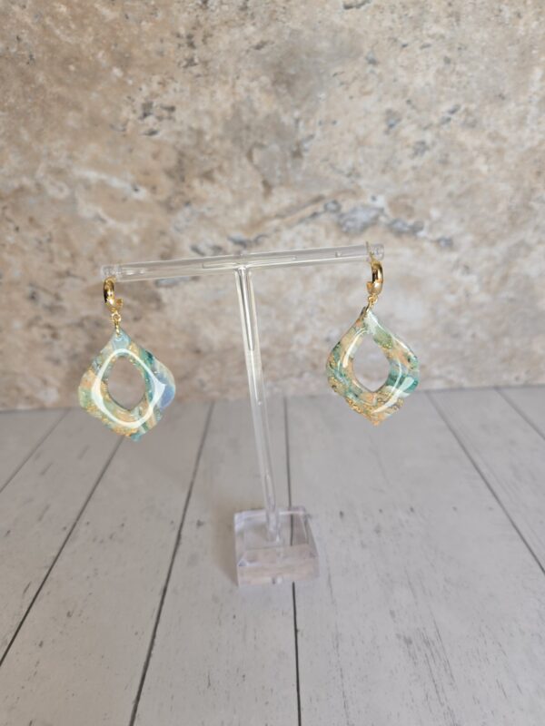 20250224_150401 Turquoise and Peachy Faux Gemstones