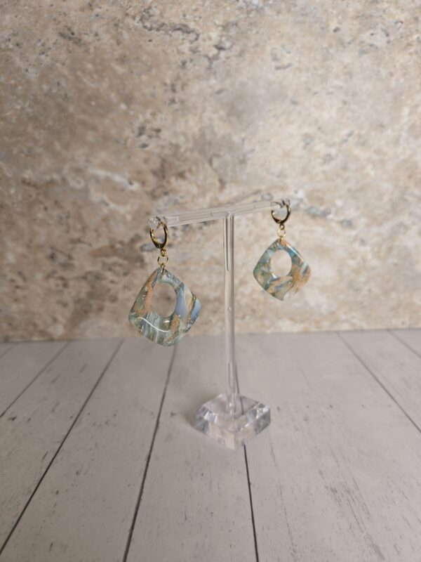 20250224_150603 Turquoise and Peachy Faux Gemstones