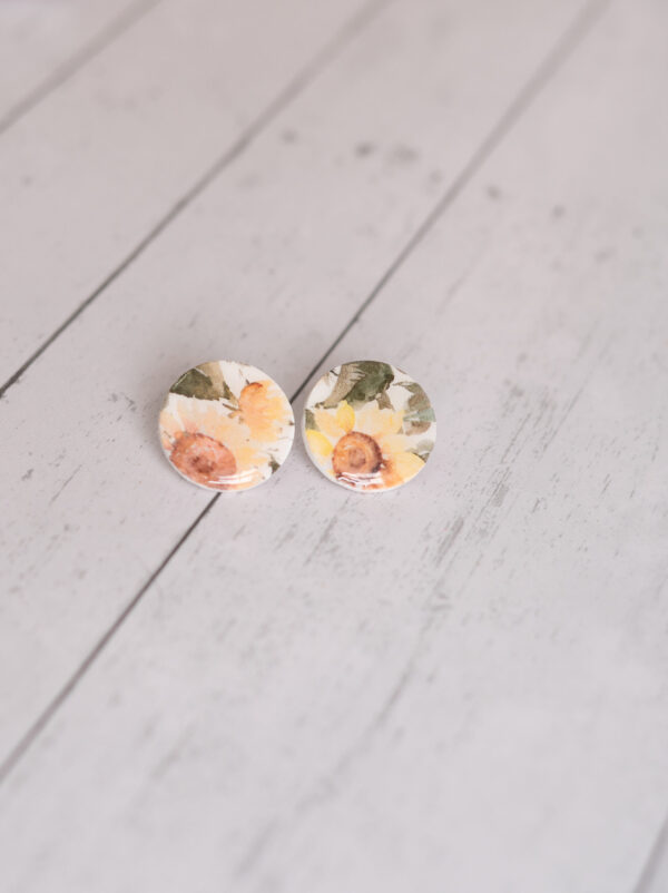 Sunflower Studs
