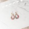 Pink and Blue Faux Gems