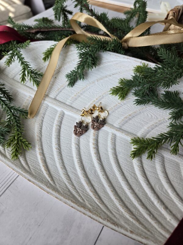 Baby Reindeer with Bow