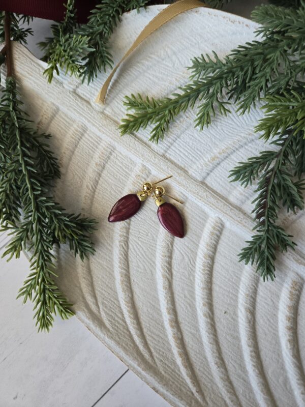 Large Red Christmas Bulbs